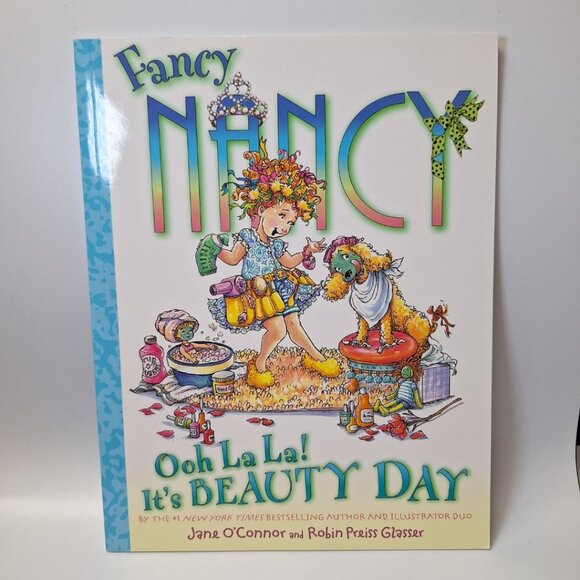 Fancy Nancy Book Set Handle Case Four Set Wonderful World Girl Kids Children Art - Picture 8 of 9